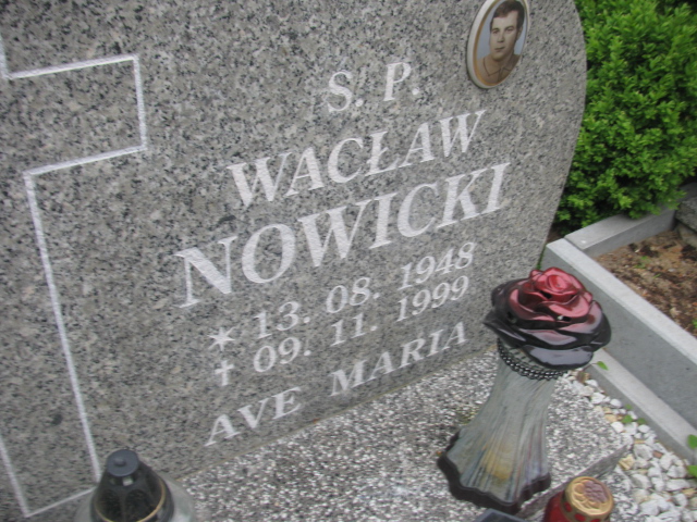 Wacław Nowicki 1948 Rzepin - Grobonet - Wyszukiwarka osób pochowanych