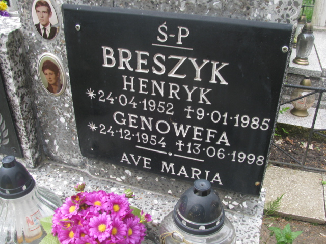 Genowefa Breszyk 1954 Rzepin - Grobonet - Wyszukiwarka osób pochowanych