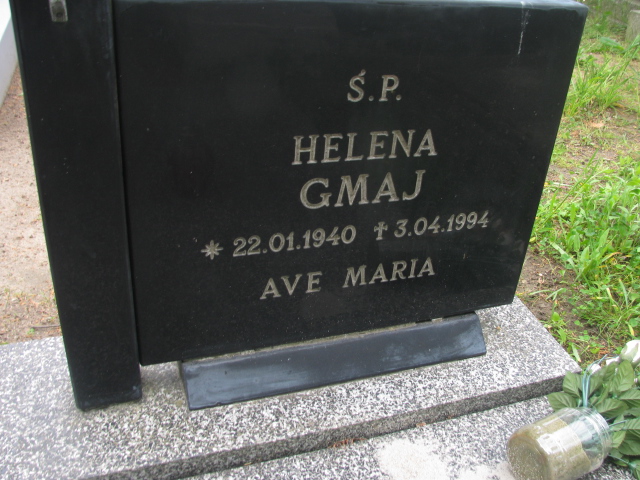 Helena Gmaj 1940 Rzepin - Grobonet - Wyszukiwarka osób pochowanych