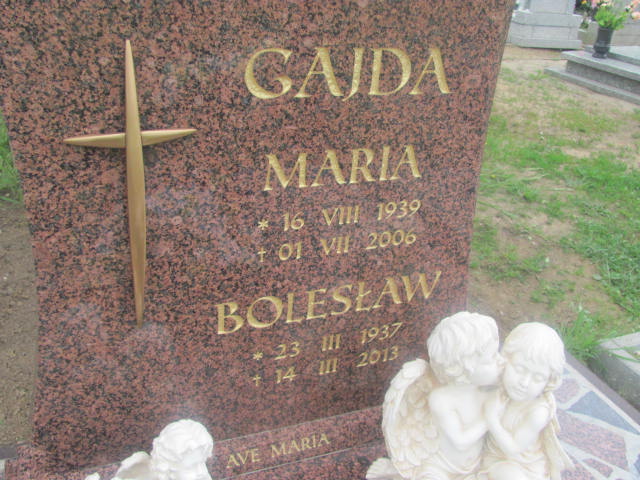 Maria Gajda 1939 Rzepin - Grobonet - Wyszukiwarka osób pochowanych