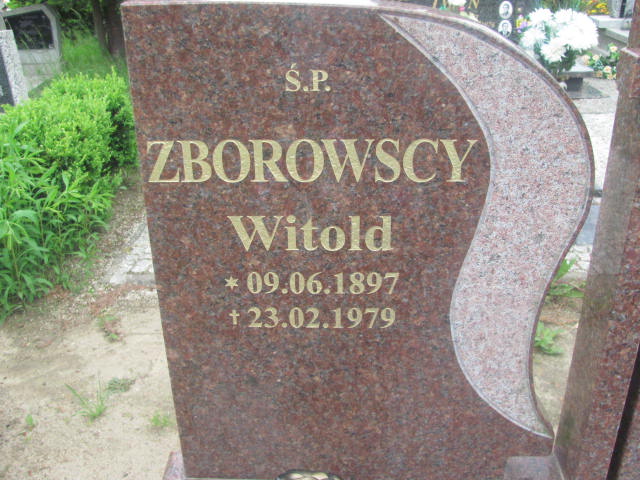 Witold Zborowski 1897 Rzepin - Grobonet - Wyszukiwarka osób pochowanych
