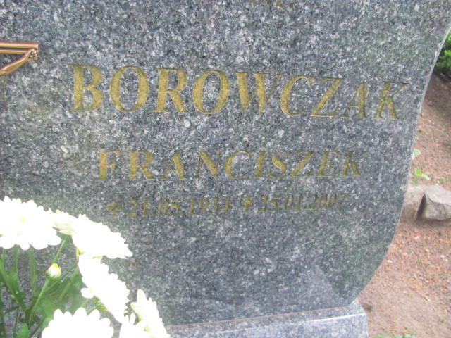 Franciszek Borowczak  1934 Rzepin - Grobonet - Wyszukiwarka osób pochowanych