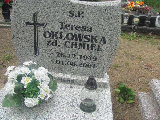 Teresa Orłowska 1949 Rzepin - Grobonet - Wyszukiwarka osób pochowanych