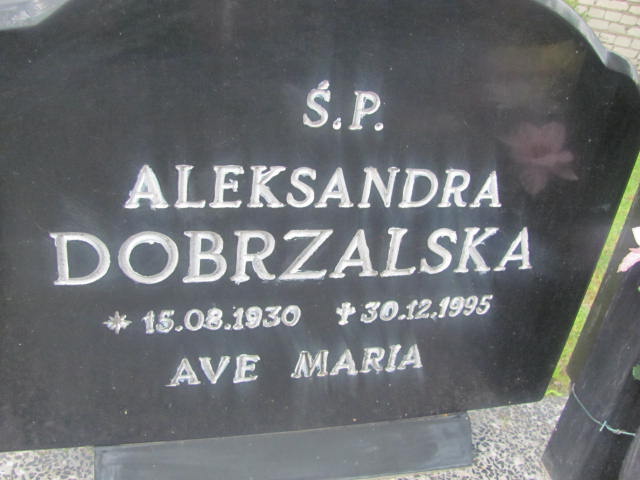 Grób Jan Dobrzalski