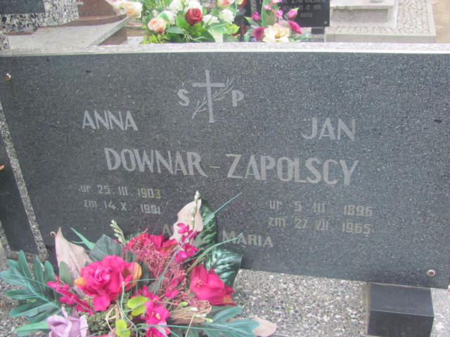 Anna Downar Zapolska  1903 Rzepin - Grobonet - Wyszukiwarka osób pochowanych