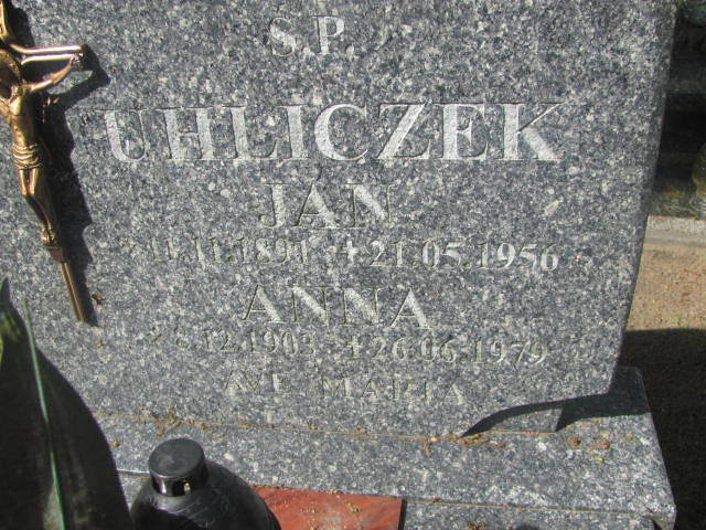 Jan Uhliczek 1891 Rzepin - Grobonet - Wyszukiwarka osób pochowanych