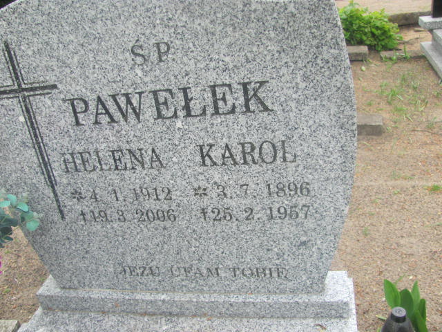 Helena Pawełek 1912 Rzepin - Grobonet - Wyszukiwarka osób pochowanych