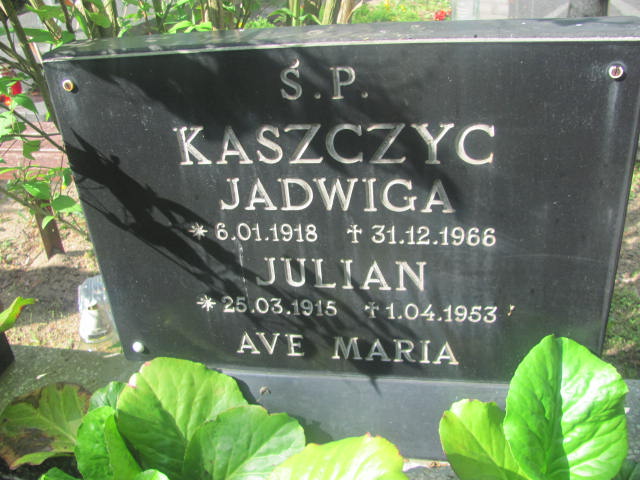 Julian Kaszczyc 1915 Rzepin - Grobonet - Wyszukiwarka osób pochowanych