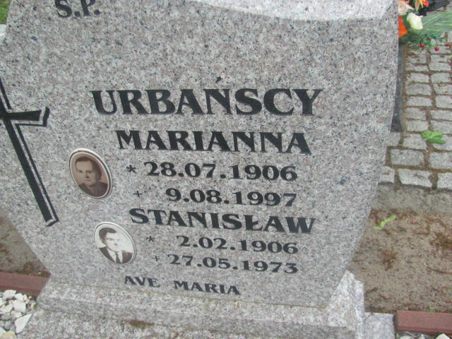 Marianna Urbańska 1906 Rzepin - Grobonet - Wyszukiwarka osób pochowanych