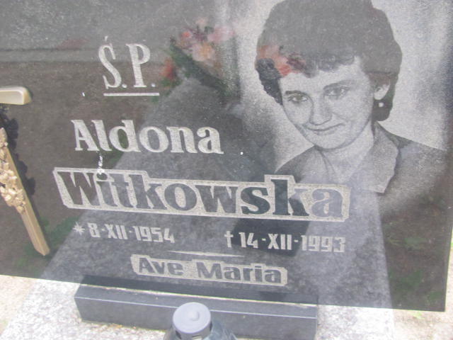 Aldona Maria Witkowska 1954 Rzepin - Grobonet - Wyszukiwarka osób pochowanych