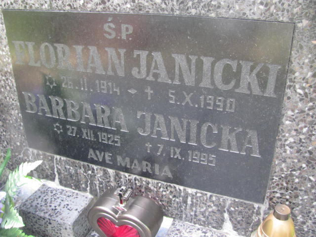 Barbara Janicka 1925 Rzepin - Grobonet - Wyszukiwarka osób pochowanych