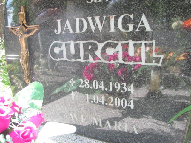 Jadwiga Gurgul 1934 Rzepin - Grobonet - Wyszukiwarka osób pochowanych