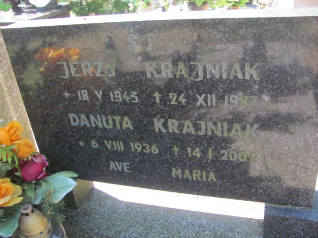 Jerzy Krajniak 1943 Rzepin - Grobonet - Wyszukiwarka osób pochowanych