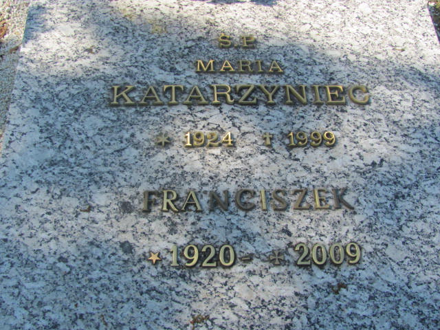 Maria Katarzyniec 1924 Rzepin - Grobonet - Wyszukiwarka osób pochowanych
