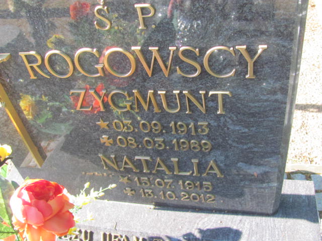 Zygmunt Rogowski 1913 Rzepin - Grobonet - Wyszukiwarka osób pochowanych