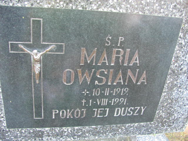 Michał Owsiany 1884 Rzepin - Grobonet - Wyszukiwarka osób pochowanych