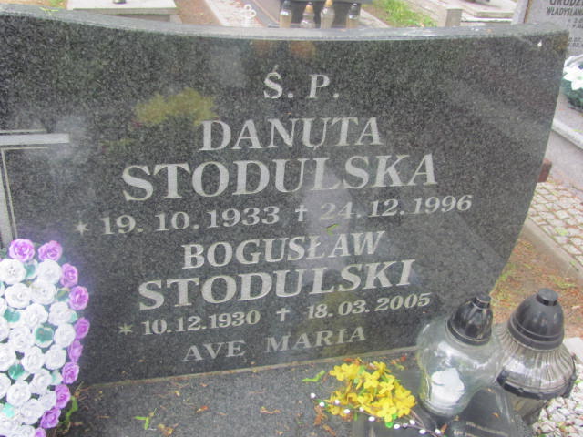 Danuta Stodulska 1933 Rzepin - Grobonet - Wyszukiwarka osób pochowanych