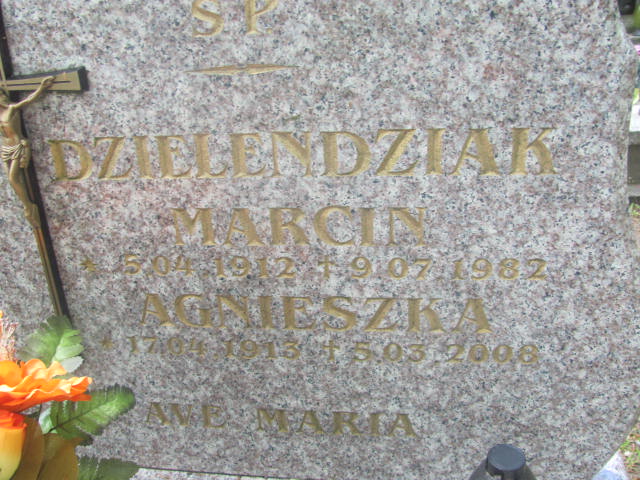 Marcin Dzielendziak 1912 Rzepin - Grobonet - Wyszukiwarka osób pochowanych