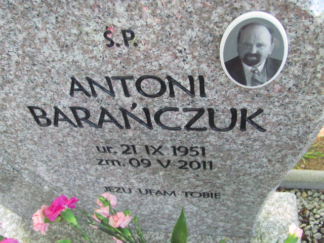 Grób Antoni Barańczuk