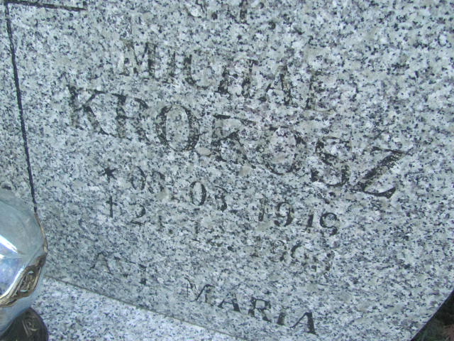 Michał Krokosz 1949 Rzepin - Grobonet - Wyszukiwarka osób pochowanych