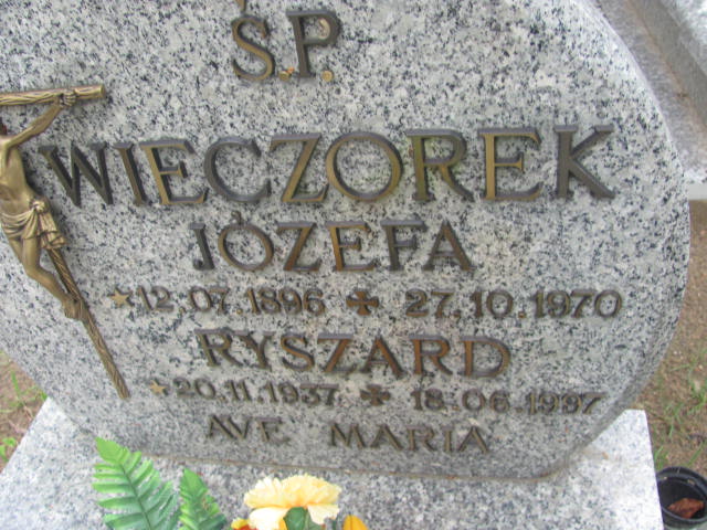 Ryszard Wieczorek 1937 Rzepin - Grobonet - Wyszukiwarka osób pochowanych