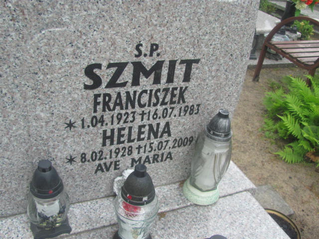 Franciszek Szmit 1923 Rzepin - Grobonet - Wyszukiwarka osób pochowanych