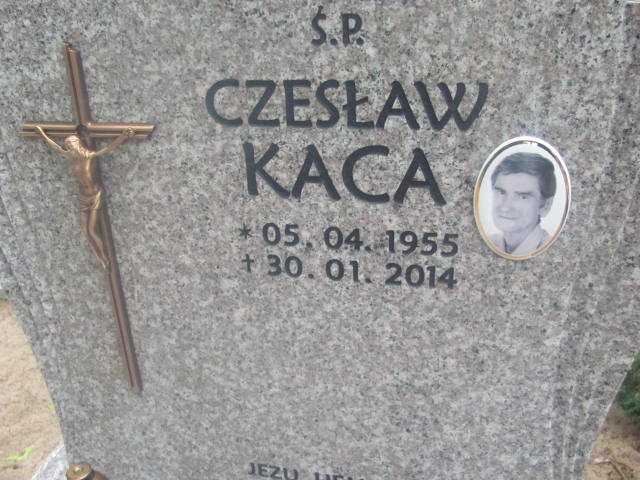 Czesław Kaca 1955 Rzepin - Grobonet - Wyszukiwarka osób pochowanych