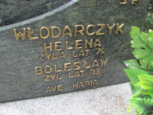 Grób Bolesław Włodarczyk