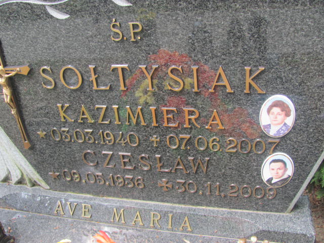 Grób Czesław Sołtysiak