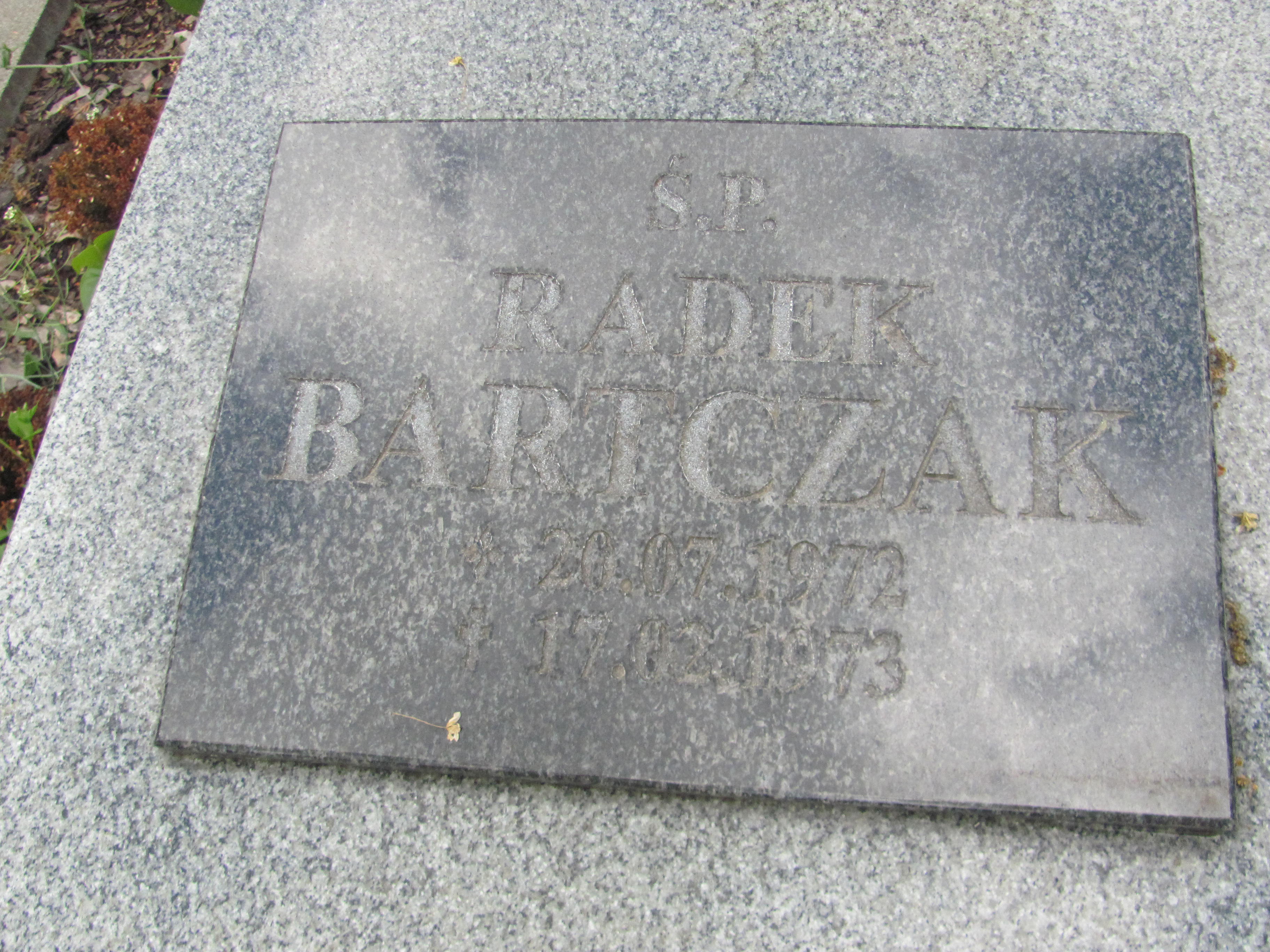 Radosław Bartczak 1972 Rzepin - Grobonet - Wyszukiwarka osób pochowanych