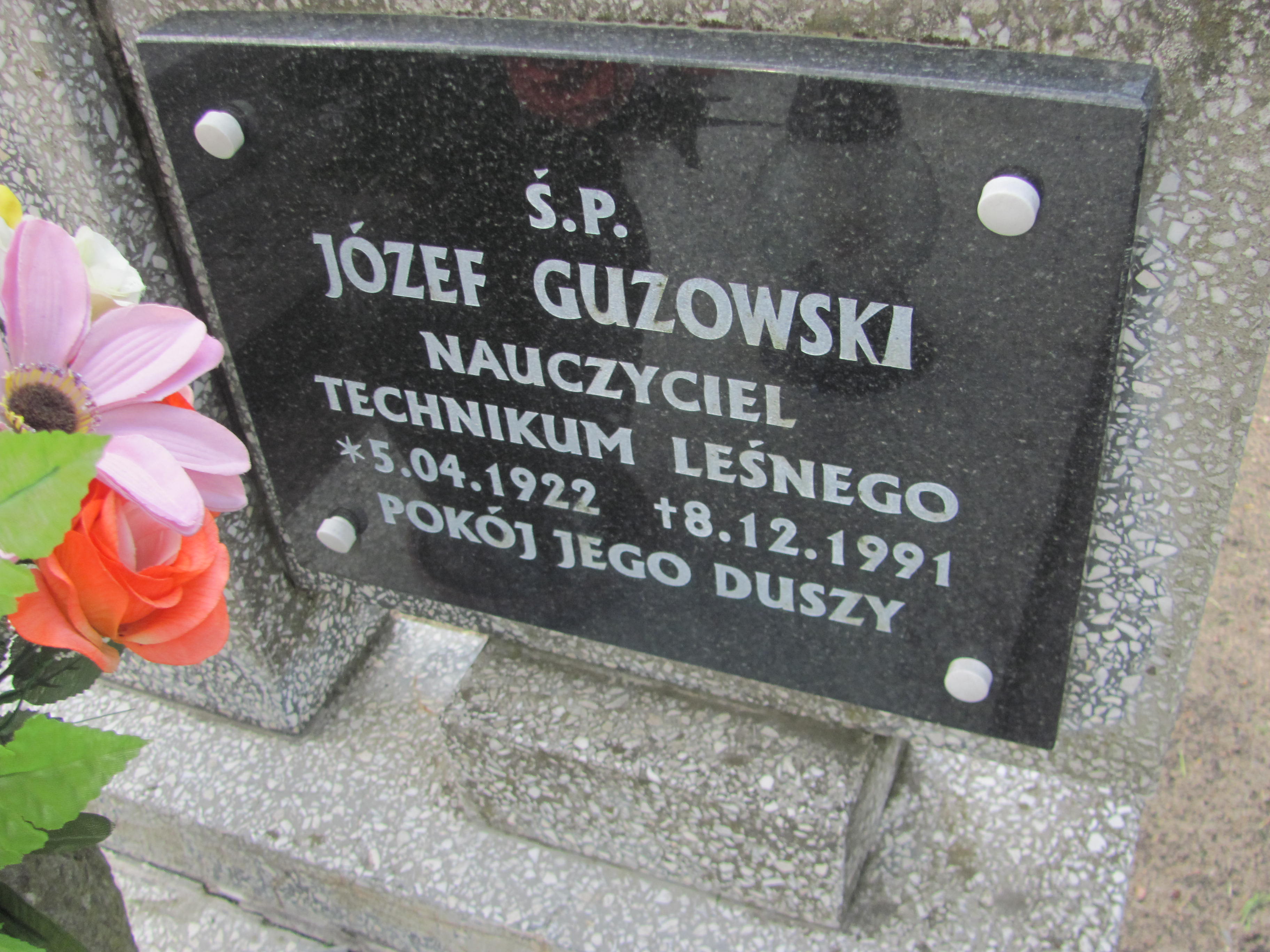 Józef Guzowski 1922 Rzepin - Grobonet - Wyszukiwarka osób pochowanych