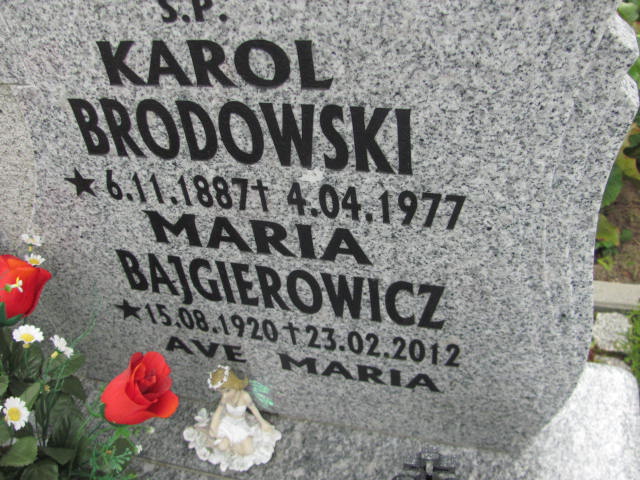 Karol Brodowski 1887 Rzepin - Grobonet - Wyszukiwarka osób pochowanych