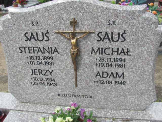 Stefania Sauś 1899 Rzepin - Grobonet - Wyszukiwarka osób pochowanych