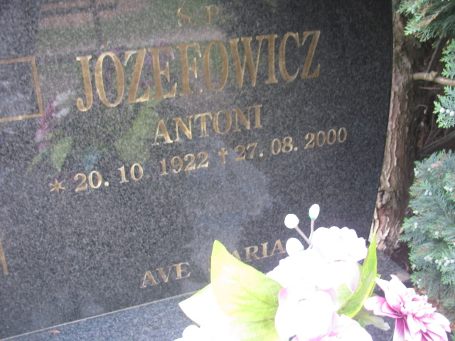 Maria Józefowicz 1934 Rzepin - Grobonet - Wyszukiwarka osób pochowanych