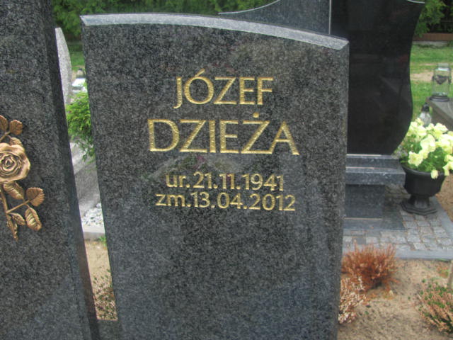 Józef Dzieża 1941 Rzepin - Grobonet - Wyszukiwarka osób pochowanych