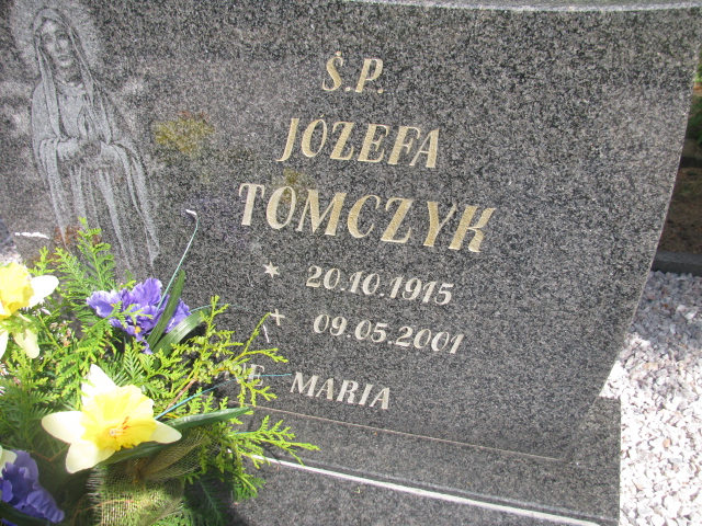Grób Józefa  Tomczyk