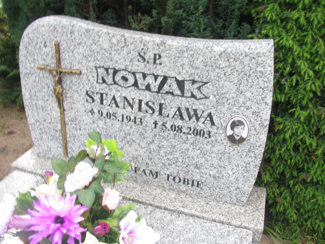 Grób Stanisława Nowak
