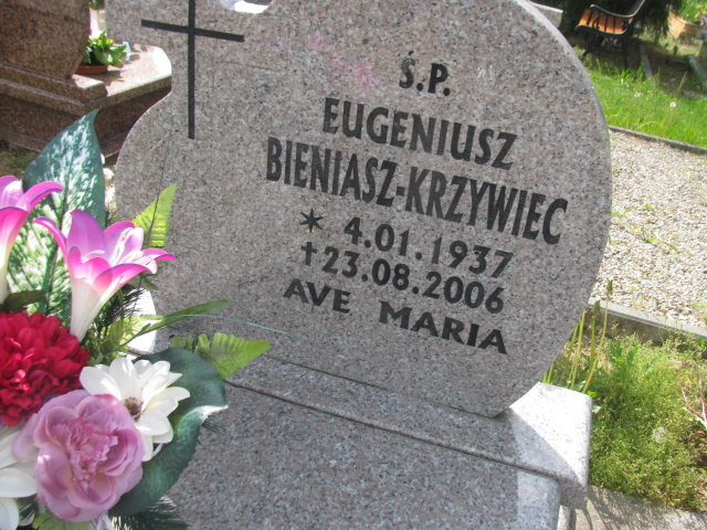 Eugeniusz Bieniasz Krzywiec 1967 Rzepin - Grobonet - Wyszukiwarka osób pochowanych