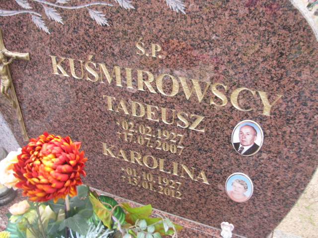 Karolina Kuśmirowska 1927 Rzepin - Grobonet - Wyszukiwarka osób pochowanych